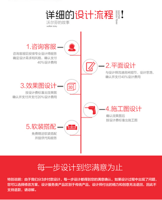 沃尔芬 普通住宅 家装装修设计室内效果图平面图施工图设计师风格原创 设计包每平米30元【图片 价格 品牌 报价】-京东